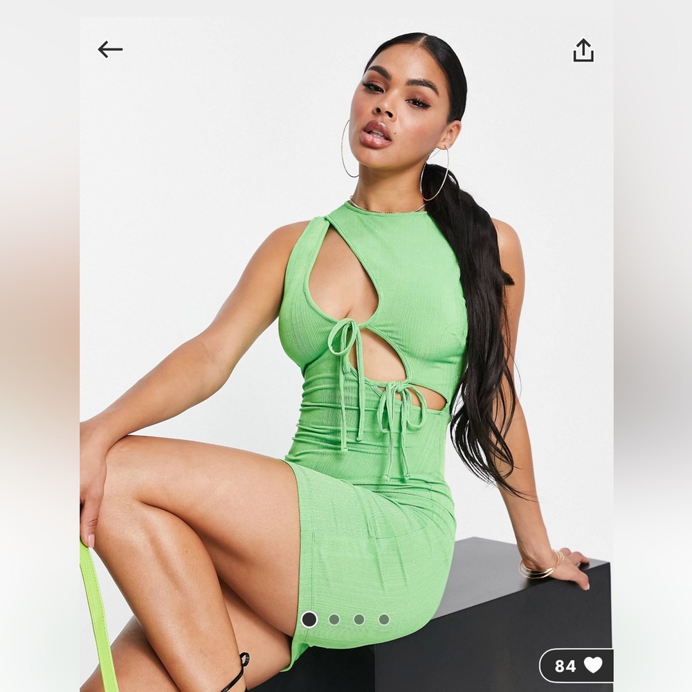 Green dress